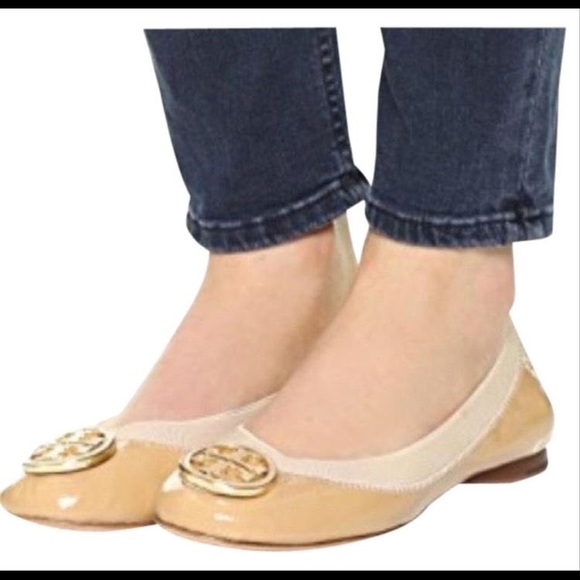 Tory Burch Camellia Flats - Picture 1 of 4
